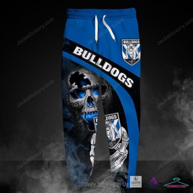 NEW Canterbury Bankstown Bulldogs Skull Hoodie, Shirt