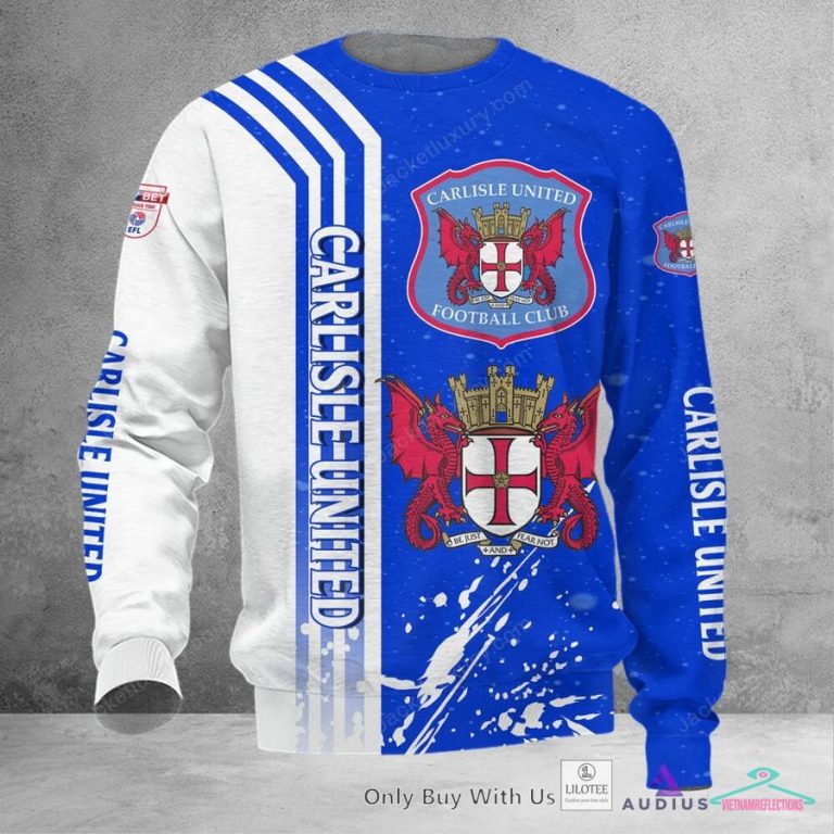 Carlisle United Blue White Polo Shirt, hoodie - Gang of rockstars
