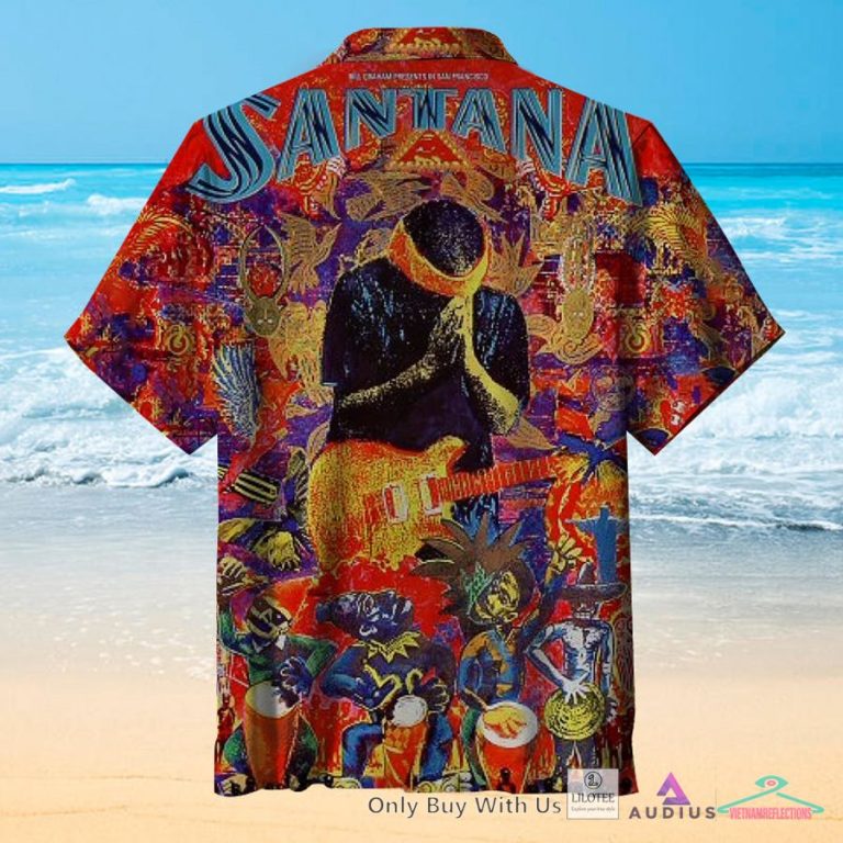 Carlos Santana Casual Hawaiian Shirt - Loving click