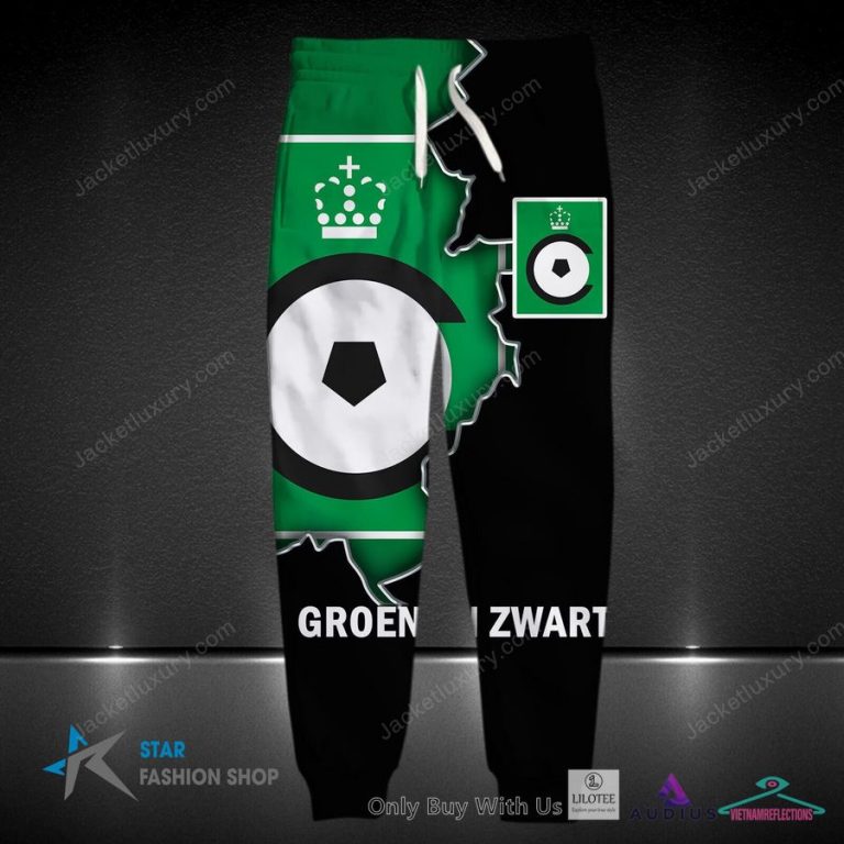 Cercle Brugge K.SV Black green Hoodie, Shirt - Handsome as usual