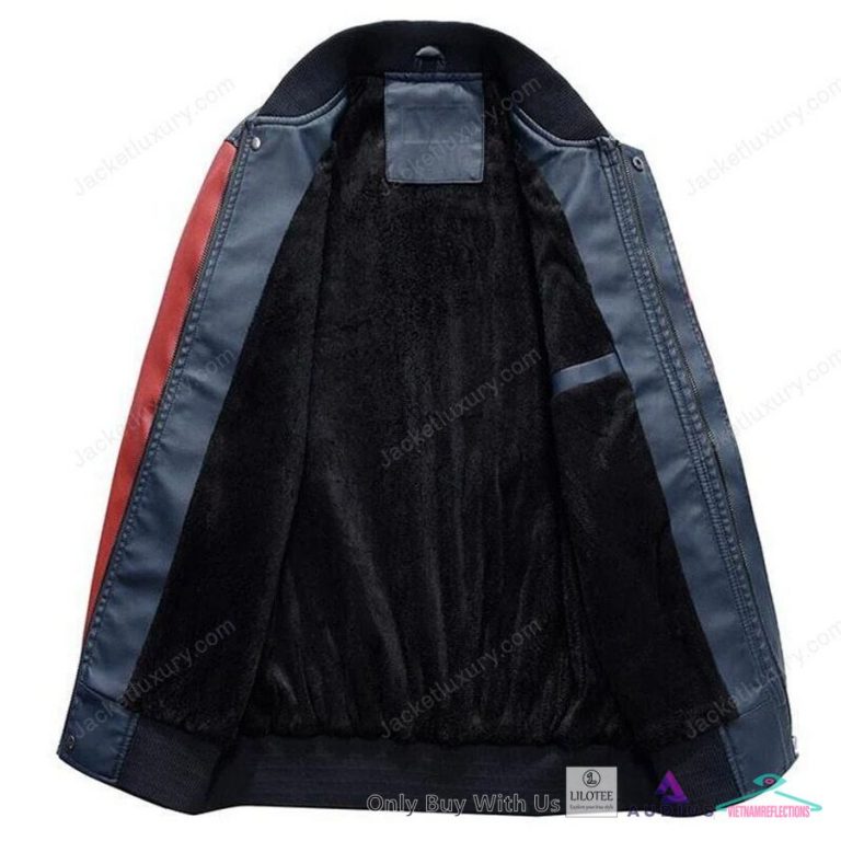 Cercle Brugge K.SV Bomber Leather Jacket - Have you joined a gymnasium?