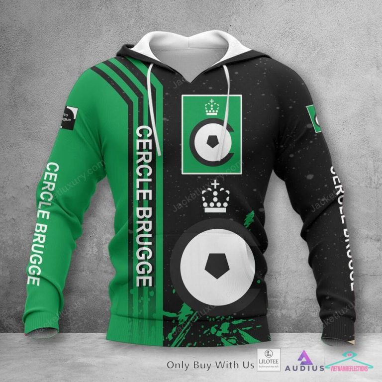 Cercle Brugge K.SV Green Hoodie, Shirt - Nice place and nice picture