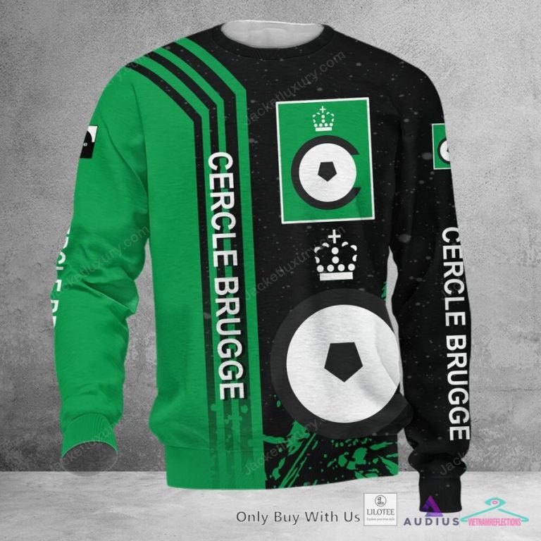 Cercle Brugge K.SV Green Hoodie, Shirt - Natural and awesome