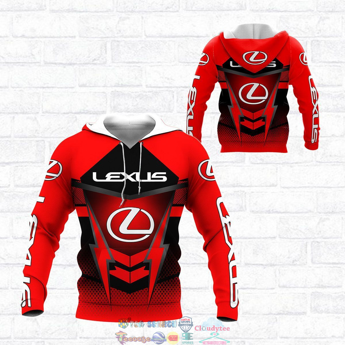 Lexus ver 2 3D hoodie and t-shirt