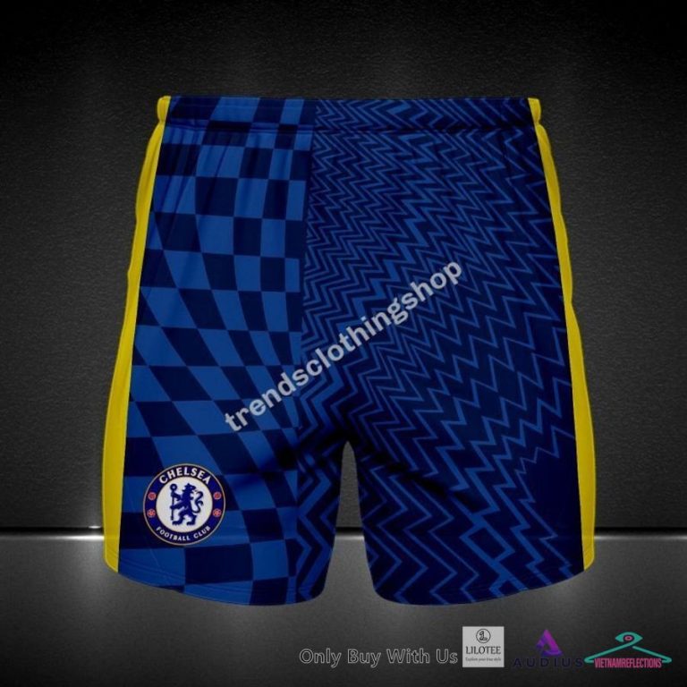 NEW Chelsea F.C. Caro pattern blue Hoodie, Pants 20