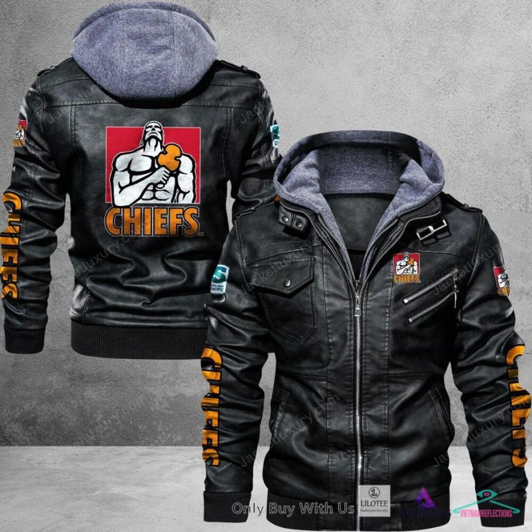 Chiefs Leather Jacket - Hey! Your profile picture is awesome