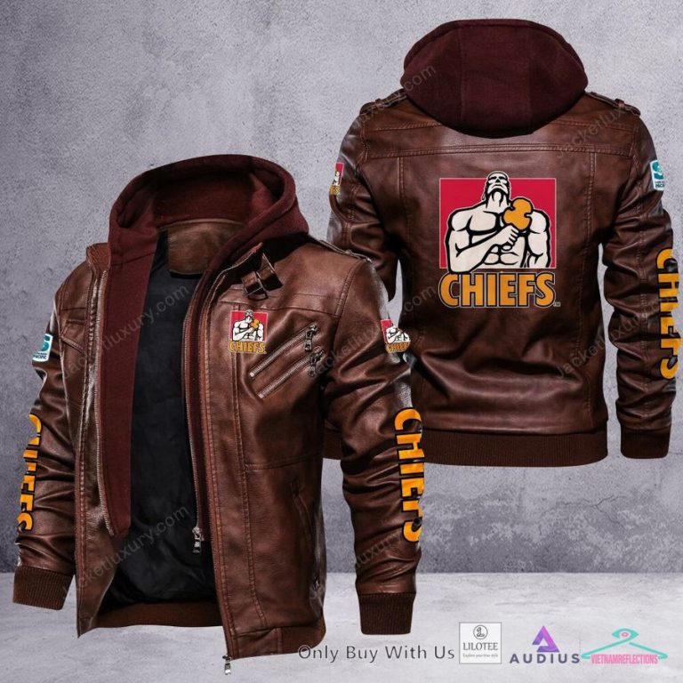 Chiefs Leather Jacket - Mesmerising