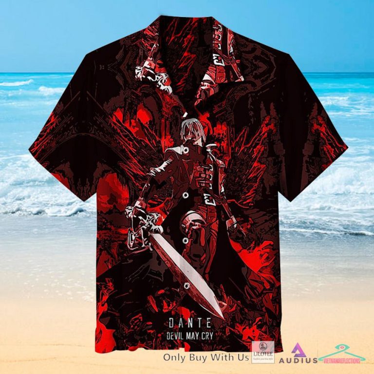 Classic Dante From Devil May Cry Casual Hawaiian Shirt - It is more than cute