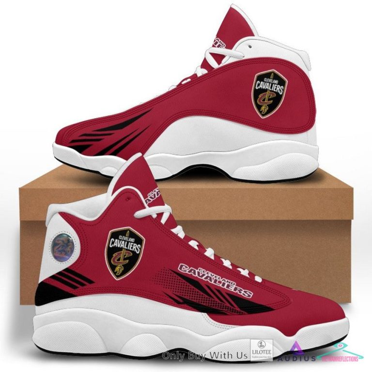 Cleveland Cavaliers Air Jordan 13 Sneaker - Elegant picture.