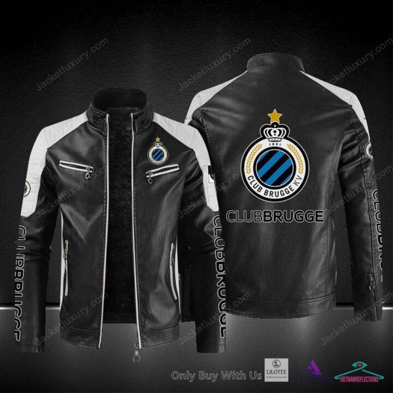 Club Brugge KV Block Leather Jacket - Is this your new friend?