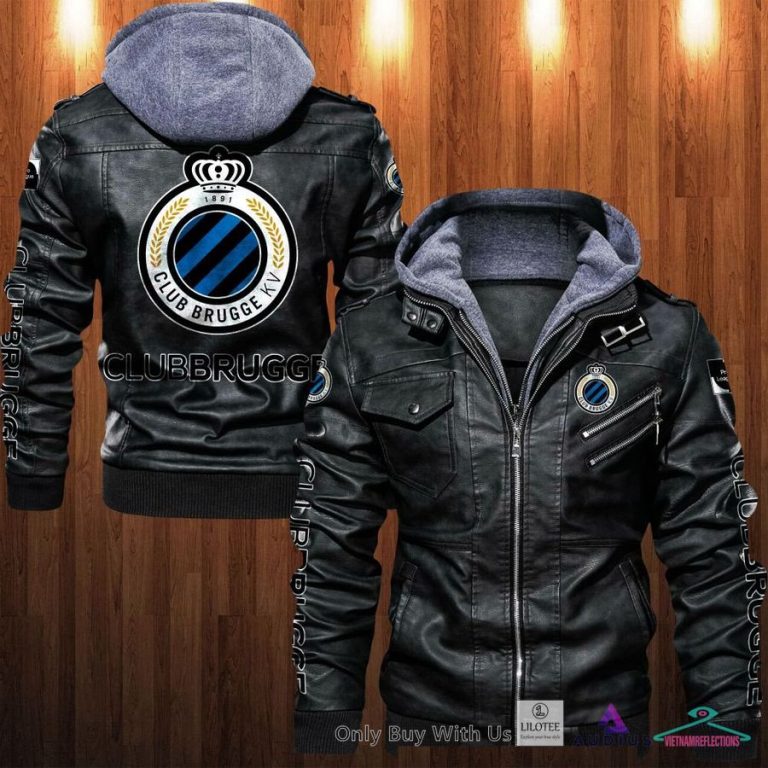 Club Brugge KV Leather Jacket - You look fresh in nature