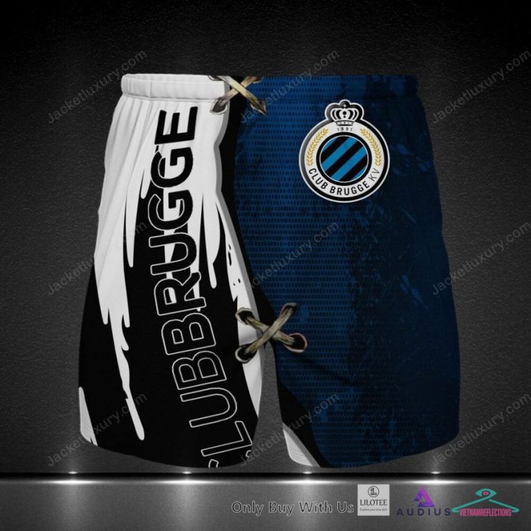 Club Brugge KV Navy White Hoodie, Shirt - Coolosm