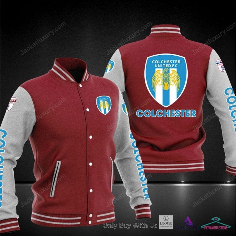 Colchester United Baseball jacket - Wow! This is gracious