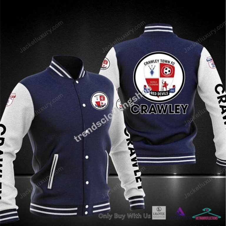 Crawley Town Baseball jacket - How did you learn to click so well