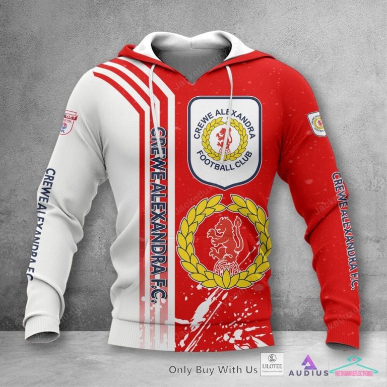 Crewe Alexandra Polo Shirt, hoodie - You are getting me envious with your look