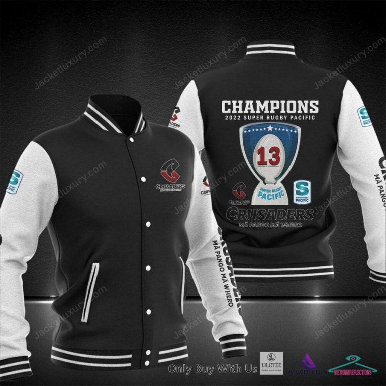 Crusaders 13 Baseball jacket - Beauty lies within for those who choose to see.