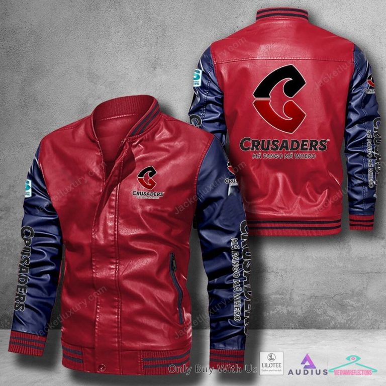 Crusaders Bomber Leather Jacket - Wow, cute pie