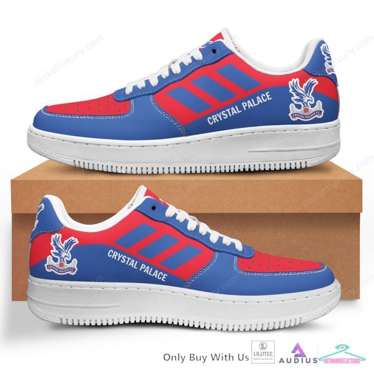 NEW Crystal Palace F.C Nice Air Force Shoes 4