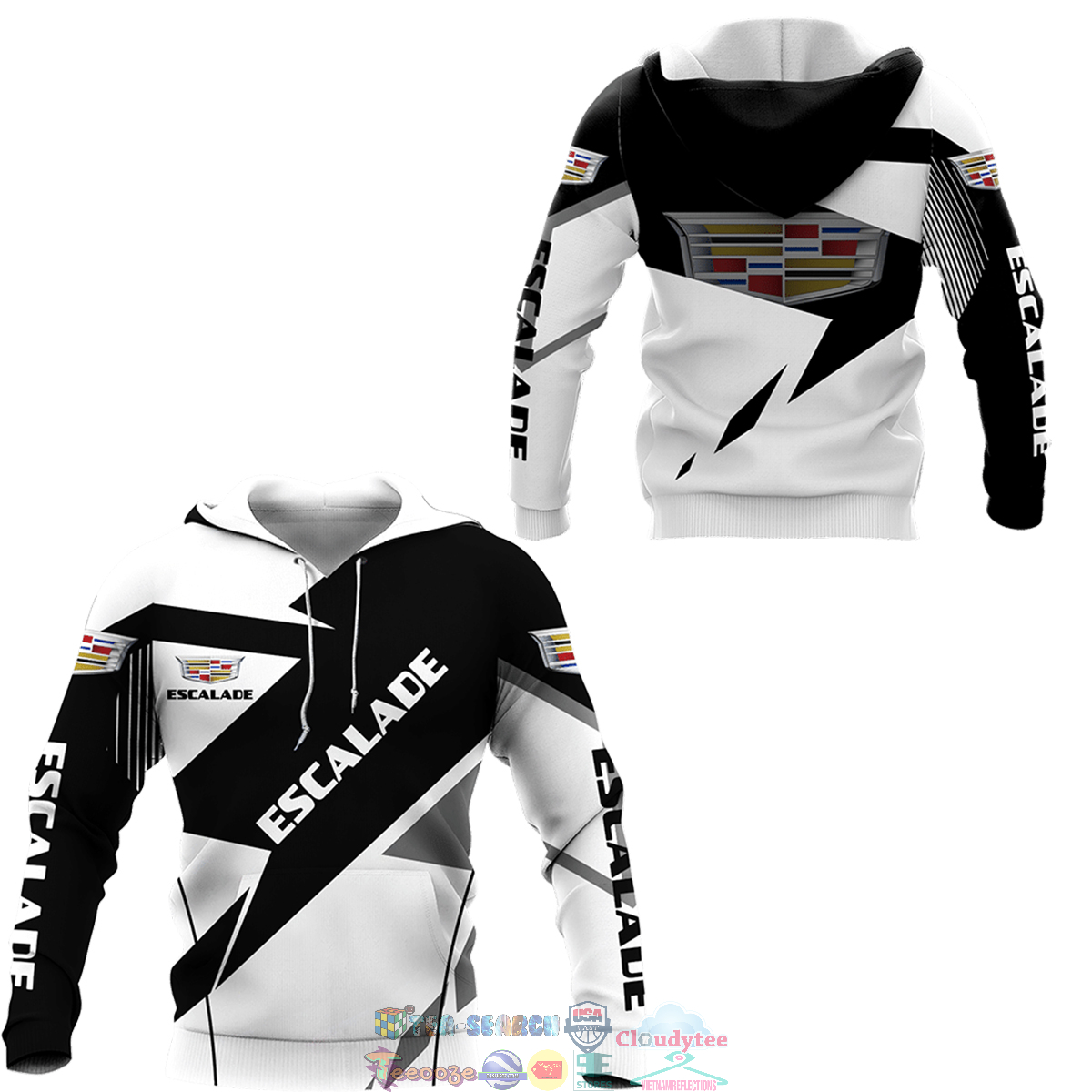 Cadillac Escalade ver 3 3D hoodie and t-shirt