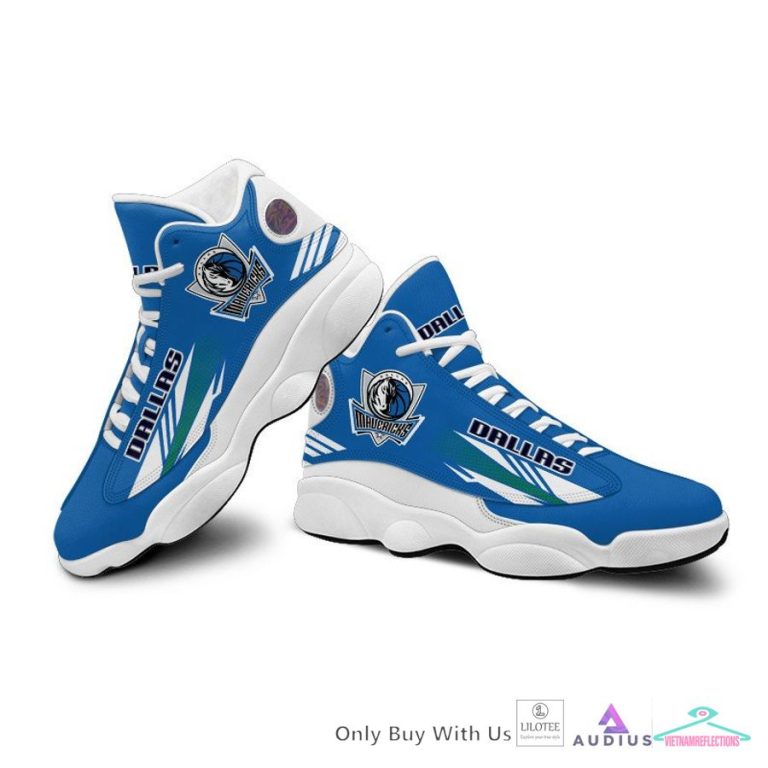Dallas Mavericks Air Jordan 13 Sneaker - Speechless