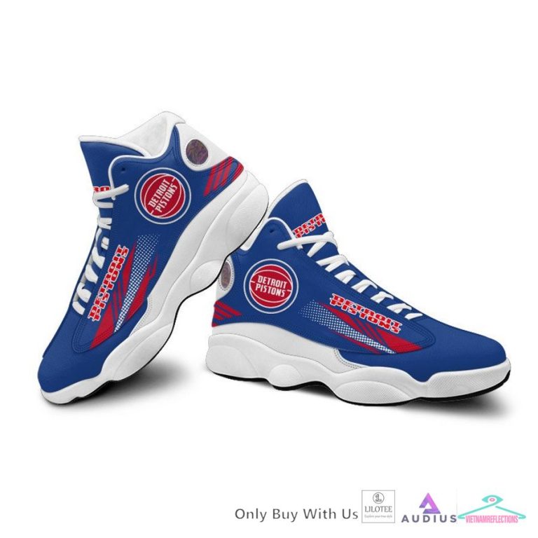Detroit Pistons Air Jordan 13 Sneaker - Your beauty is irresistible.