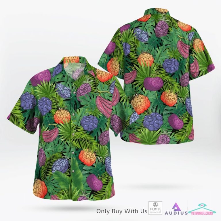 Devil Frui One Piece Hawaiian Shirt - You look cheerful dear