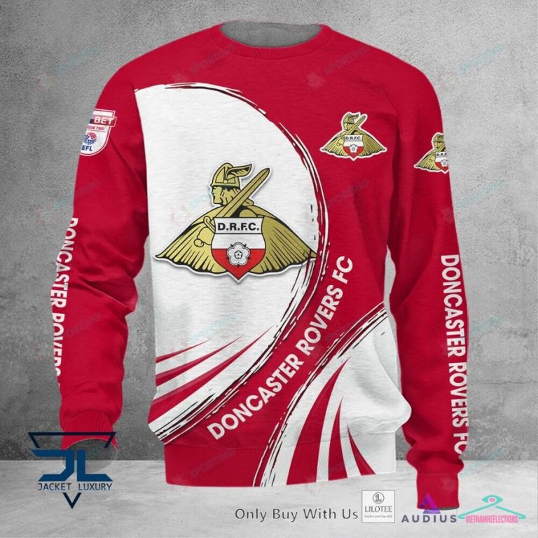Doncaster Rovers FC Polo Shirt, hoodie - Radiant and glowing Pic dear