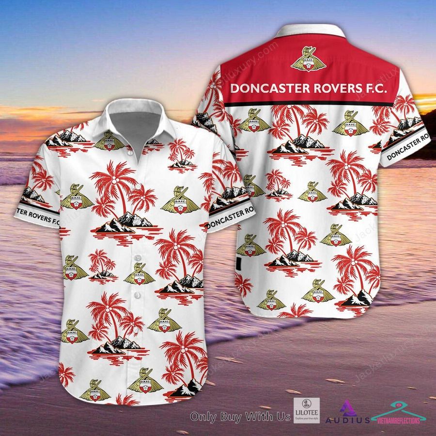 Doncaster Rovers Hawaiian Shirt - Super sober