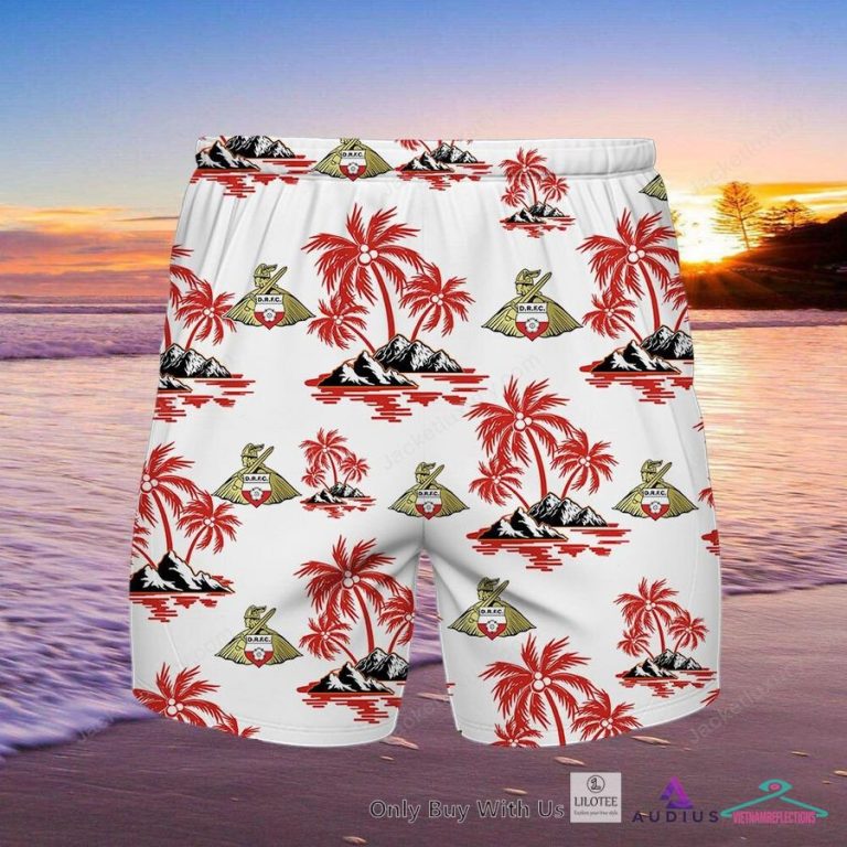 Doncaster Rovers Hawaiian Shirt - Elegant and sober Pic