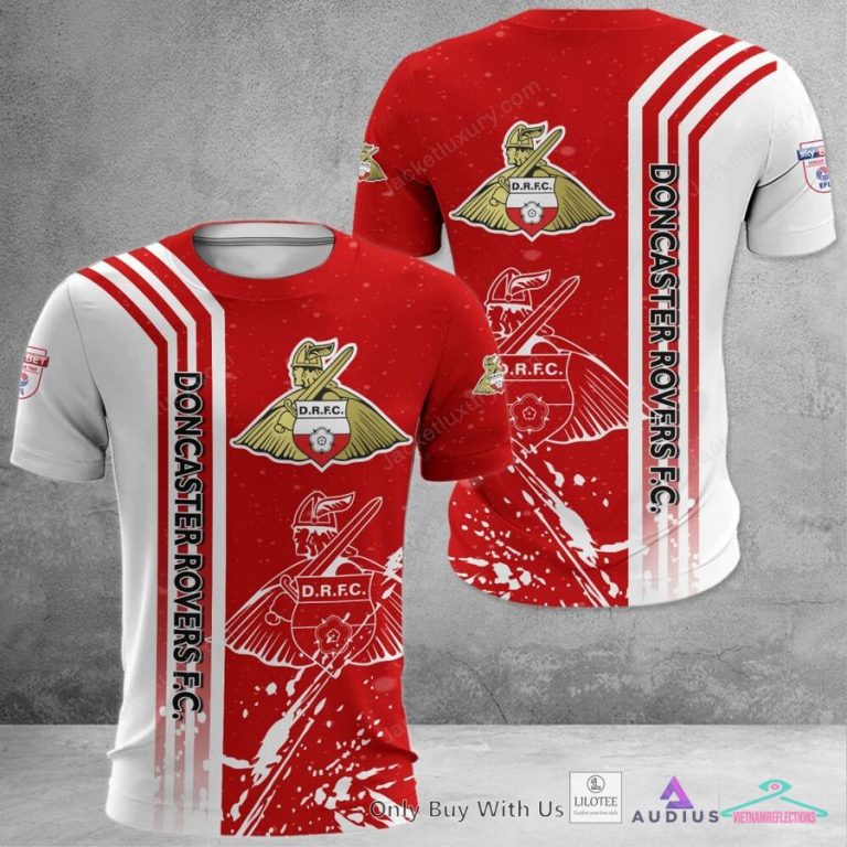 Doncaster Rovers Polo Shirt, hoodie - Two little brothers rocking together