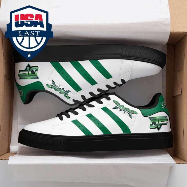 DragonForce Green Stripes Stan Smith Low Top Shoes - Amazing Pic