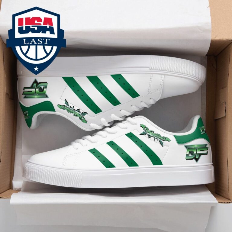 DragonForce Green Stripes Stan Smith Low Top Shoes - Good one dear