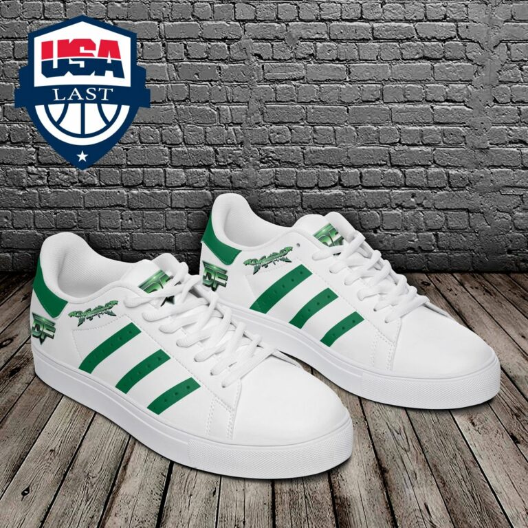 DragonForce Green Stripes Stan Smith Low Top Shoes - Nice bread, I like it