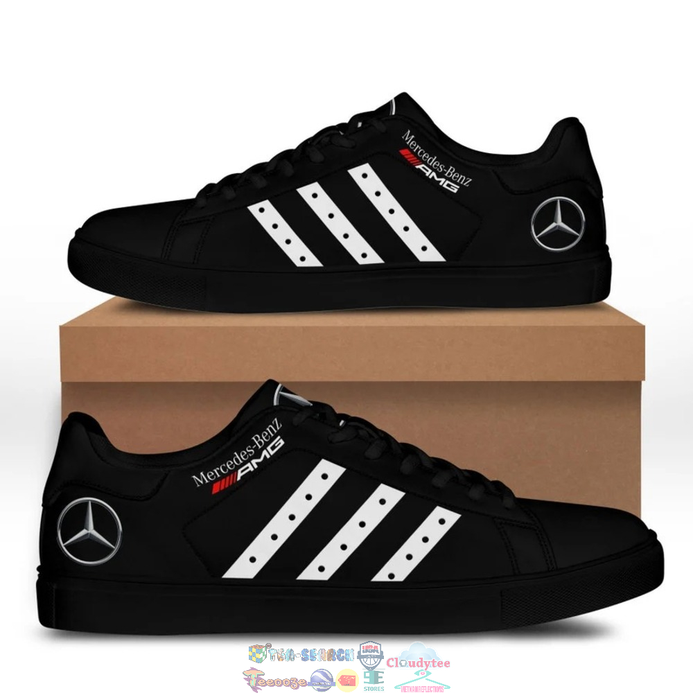 Mercedes AMG White Stripes Stan Smith Low Top Shoes