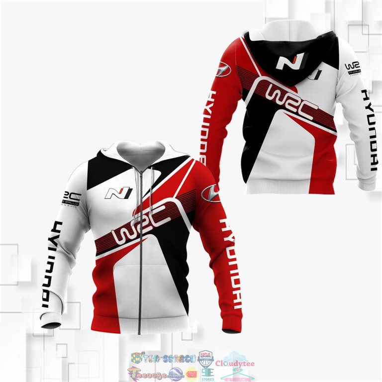 Hyundai Motorsport ver 4 3D hoodie and t-shirt