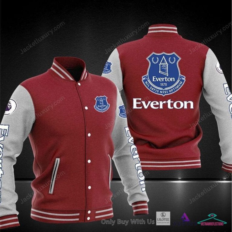 NEW Everton F.C Baseball Jacket 8