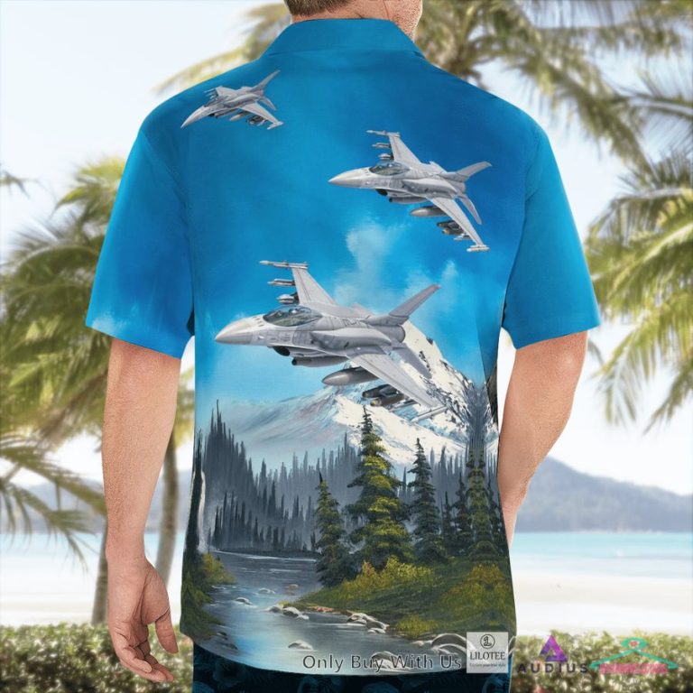 F-16 Fighting Falcon Casual Hawaiian Shirt - Loving, dare I say?