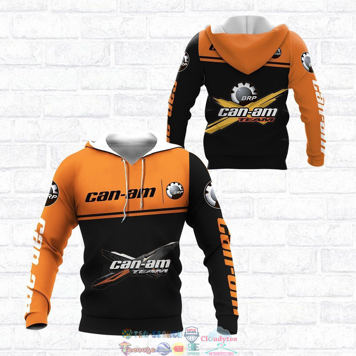 Can-Am Team ver 2 3D hoodie and t-shirt