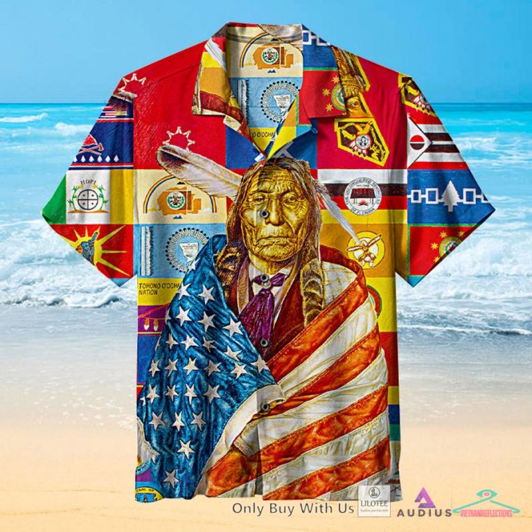 Flags of Our Fathers Casual Hawaiian Shirt - Cutting dash