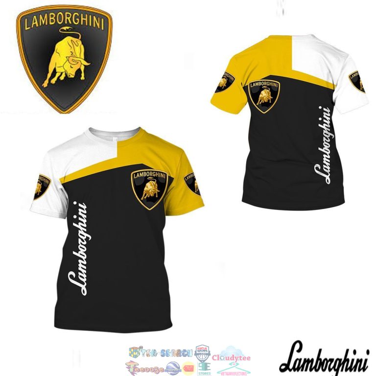 Lamborghini ver 2 3D hoodie and t-shirt