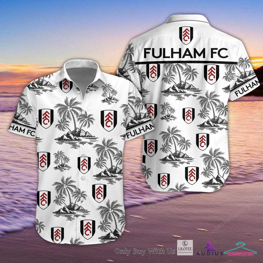 NEW Fulham Hawaiian Shirt, Short 5