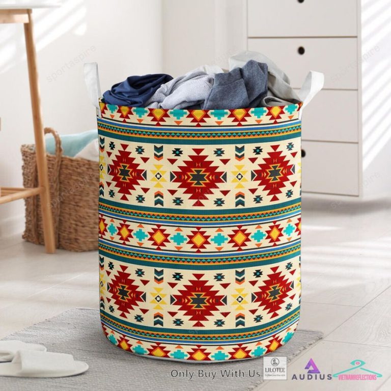Full Color Southwest Pattern Laundry Basket - Wow! This is gracious