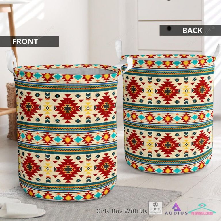Full Color Southwest Pattern Laundry Basket - Have you joined a gymnasium?