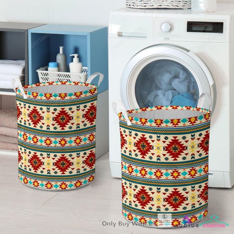 Full Color Southwest Pattern Laundry Basket - Impressive picture.