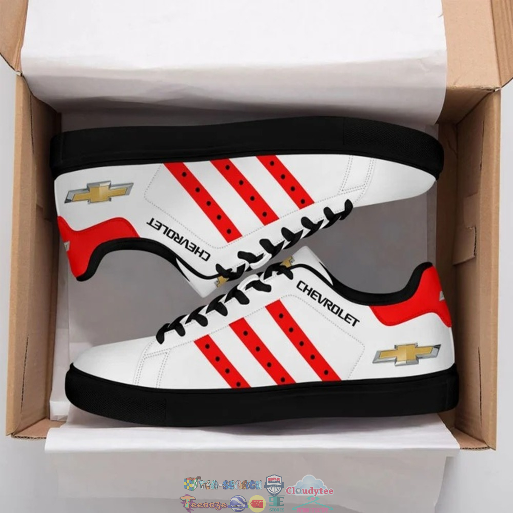 Chevrolet Red Stripes Stan Smith Low Top Shoes