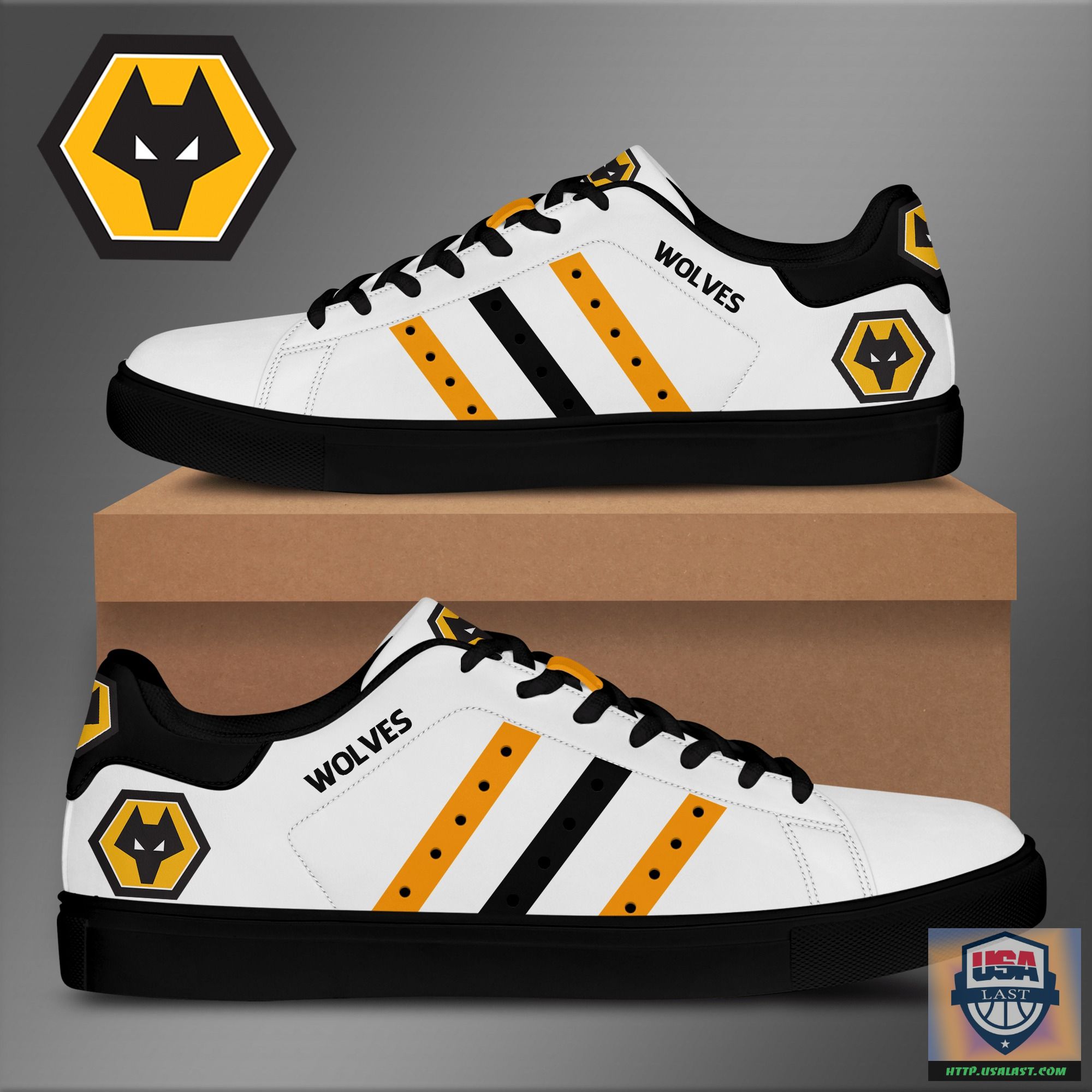 Wolverhampton Wanderers F.C Stan Smith Shoes Model 05
