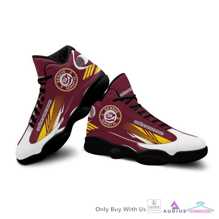 Geneve-Servette Air Jordan 13 Sneaker - Oh my God you have put on so much!