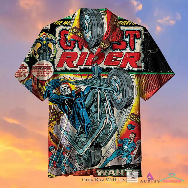 Ghost Rider Casual Hawaiian Shirt - My favourite picture of yours