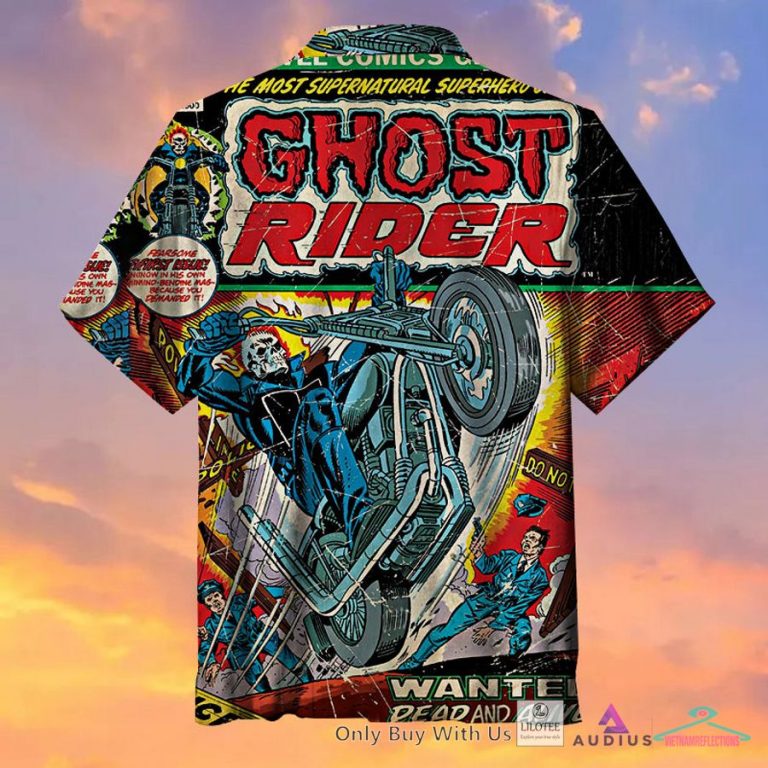 Ghost Rider Casual Hawaiian Shirt - Ah! It is marvellous