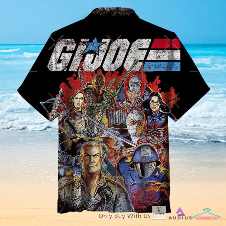 GI Joe Group Casual Hawaiian Shirt - Studious look